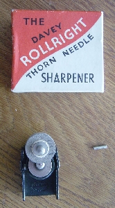 The Davey Rollright Thorn Needle Sharpener